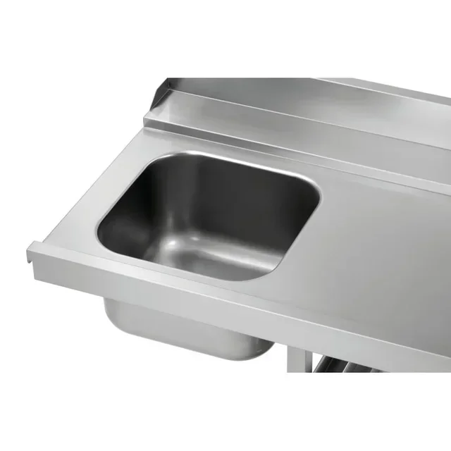 Mesa de Clasificación 1 Cubeta Derecha - Dimensiones 1200 x 715 mm