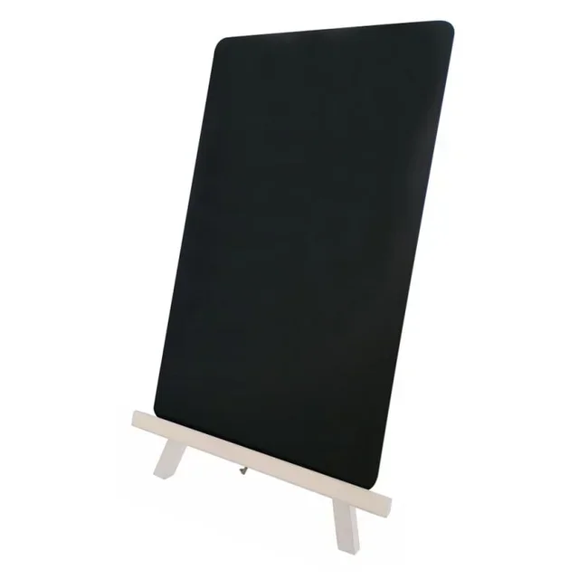 Slate Presentation Board on Wooden Easel