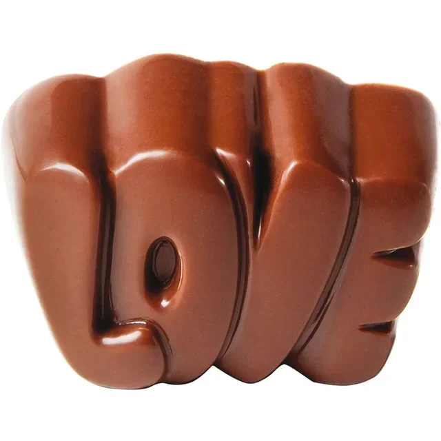 Forma de Chocolate Love 24 Cavidades – Forma de Pralinés Coração