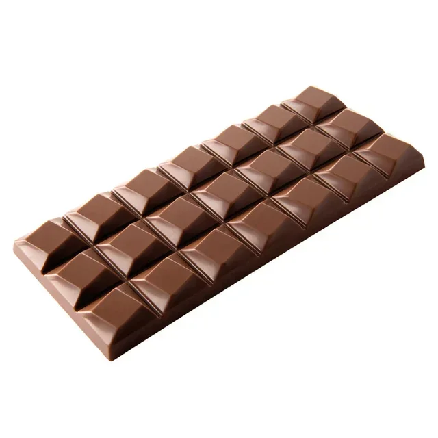 Dark Chocolate Bar 100g - 21 Squares with 3 Imprints