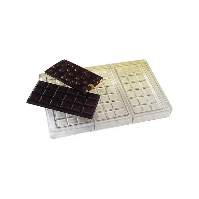 Dark Chocolate Bar 100g Classic Triple Mold Artisanal
