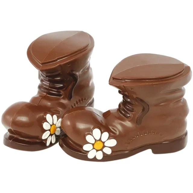 Placa de Moldeo Botas Chocolate - 2 Formas