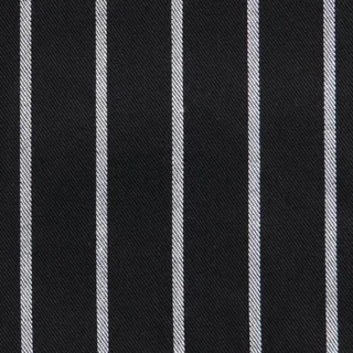 Delantal Peto Tejido Premium con Rayas Blanco y Negro