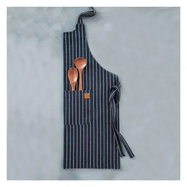 Unisex Blue Kitchen Apron