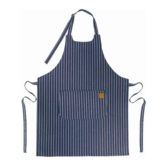 Unisex Blue Kitchen Apron