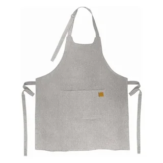 Grembiule da Cucina Unisex - Motivo Marmo Grigio - 68 x 83 cm