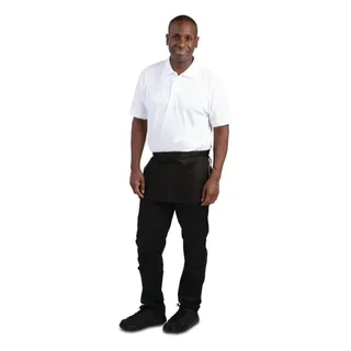 Delantal de Limonero Negro con Bolsillos - Talla Única