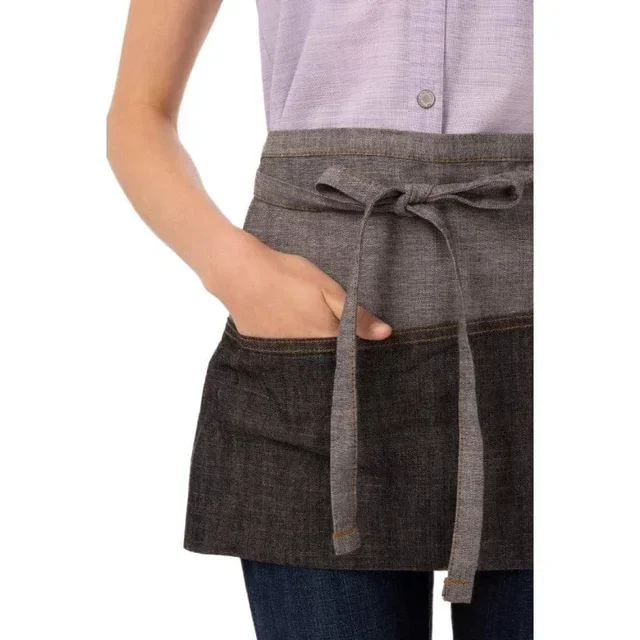 Short Service Apron Grey Urban Manhattan 304x584 mm