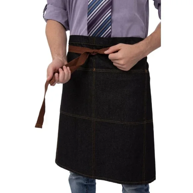 Urban Memphis Black Service Apron - Size 609 x 812 mm