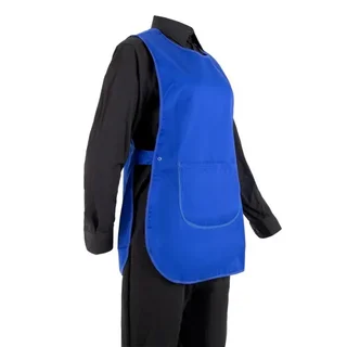 Blue Royal Service Apron with Pocket