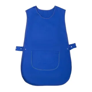 Blue Royal Service Apron with Pocket