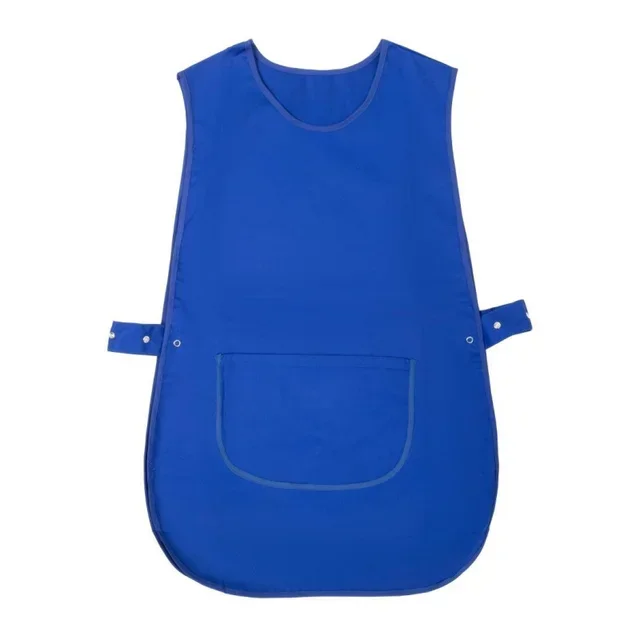 Blue Royal Service Apron with Pocket