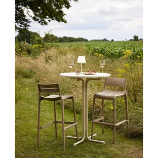 Stackable Bar Stool Calor Black - Modern and Practical Design