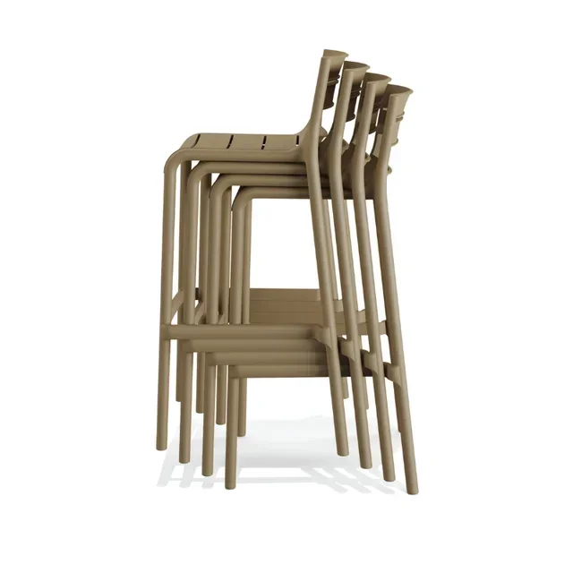 Tabouret de Bar Empilable Calor - Sable