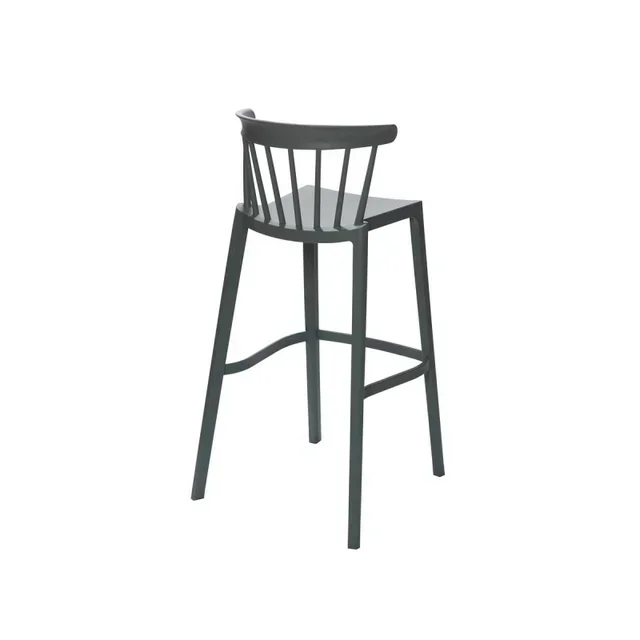 Tabouret de Bar Windson Polypropylène Vert - Design Contemporain