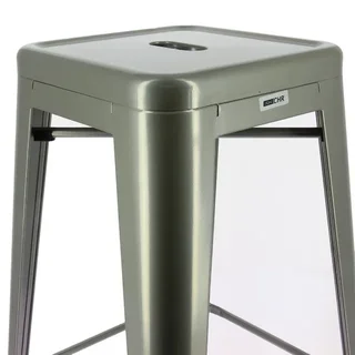 Cadeira Alta Chicago Metal - Altura 76 cm