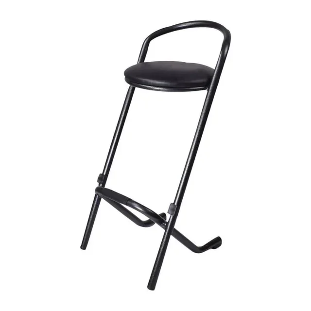 Grey Stackable Bar Stools - Set of 2