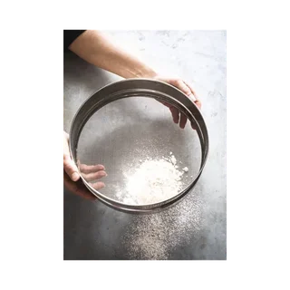 Tamiz de Acero Inoxidable Malla Fina 0,8 mm Diámetro 260 mm – Filtración Precisa Laboratorio Cocina