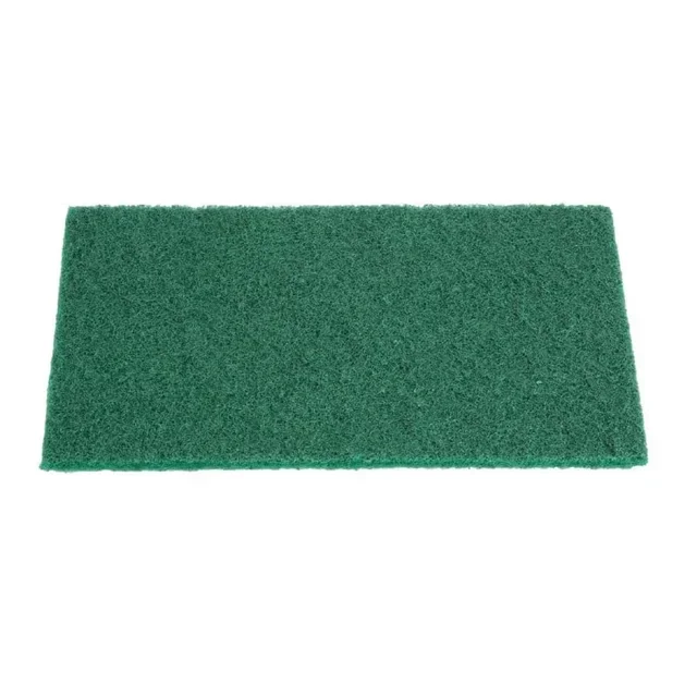 Green Scouring Pad 110x151 mm - Pack of 10 Units