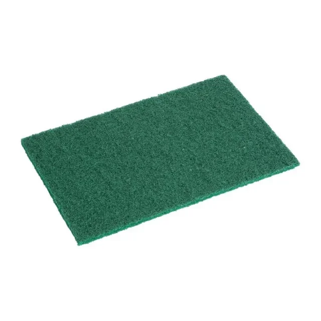 Green Scouring Pad 110x151 mm - Pack of 10 Units