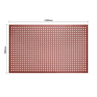 Tapis de Sol Anti-Fatigue en Caoutchouc - 1500 x 900 mm