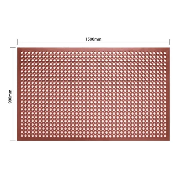 Tapis de Sol Anti-Fatigue en Caoutchouc - 1500 x 900 mm