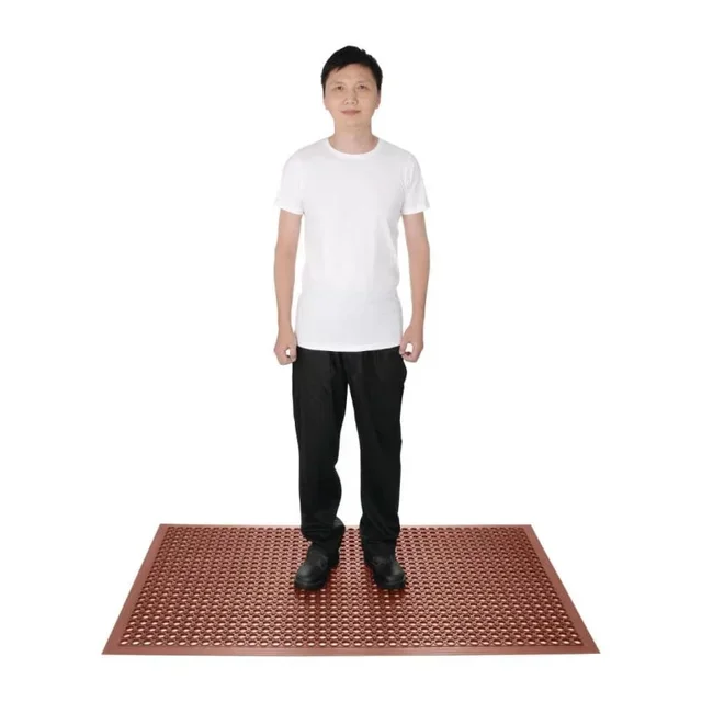 Tapis de Sol Anti-Fatigue en Caoutchouc - 1500 x 900 mm