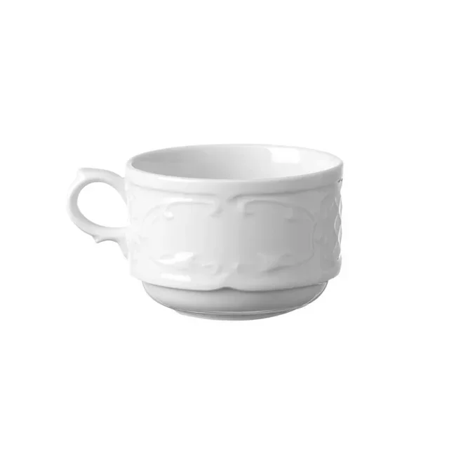 Flora Kaffeetasse aus Feinem Porzellan 180 ml
