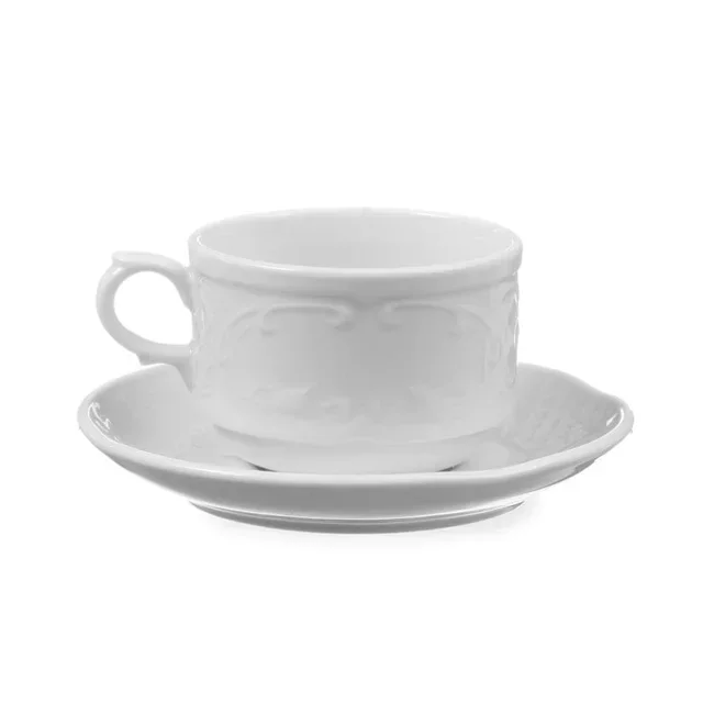 Flora Kaffeetasse aus Feinem Porzellan 180 ml