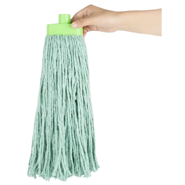 Cabeza de Mopa Kentucky con Flecos Verdes - 450 Gramos