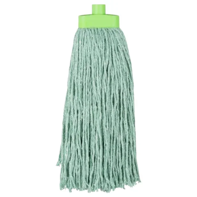 Kentucky Mop Head with Green Fringes - 450 Grams
