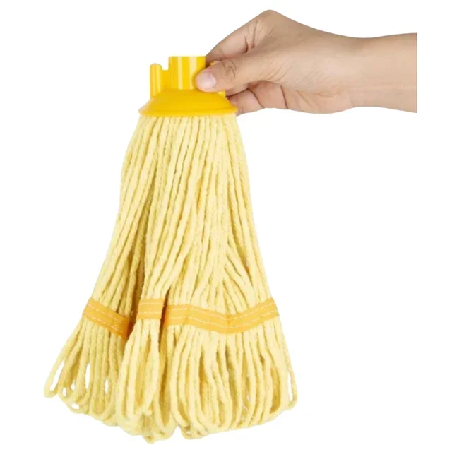 Yellow Band Mop Head with Fringes - 200 g
