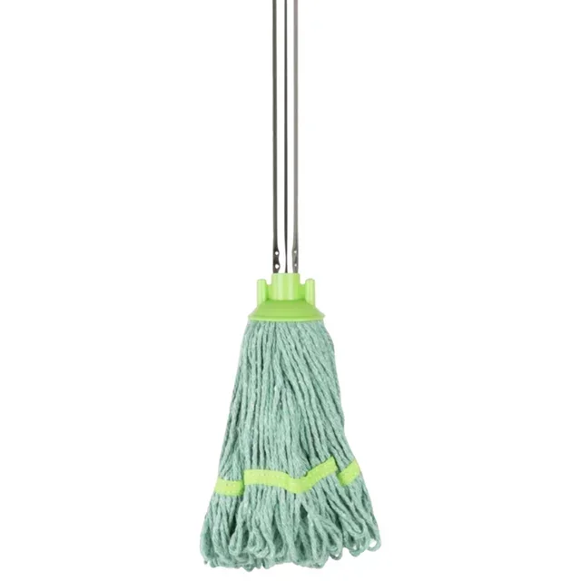 Mop Head with Fringes and Green Band - 200 g