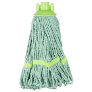 Mop Head with Fringes and Green Band - 200 g