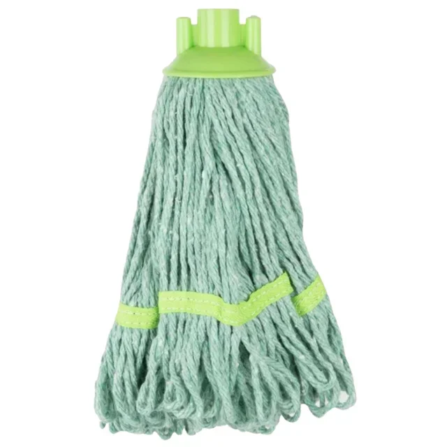 Mop Head with Fringes and Green Band - 200 g