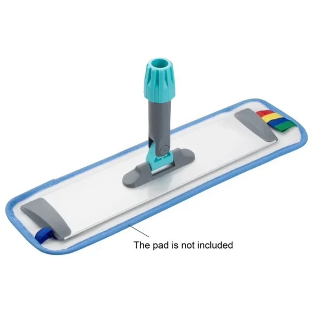 Cabeça de Esfregão Plano Alumínio Branco 60 cm