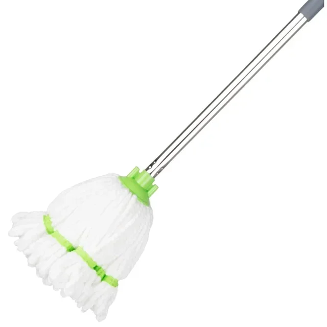 Cabeza de Mopa Microfibra Banda Verde 150g