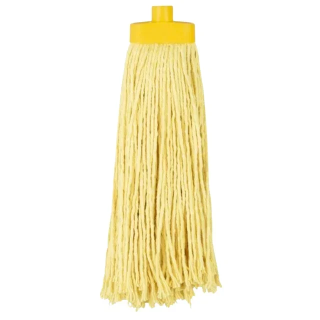 Kentucky Yellow Microfiber Fringe Mop Head 450g