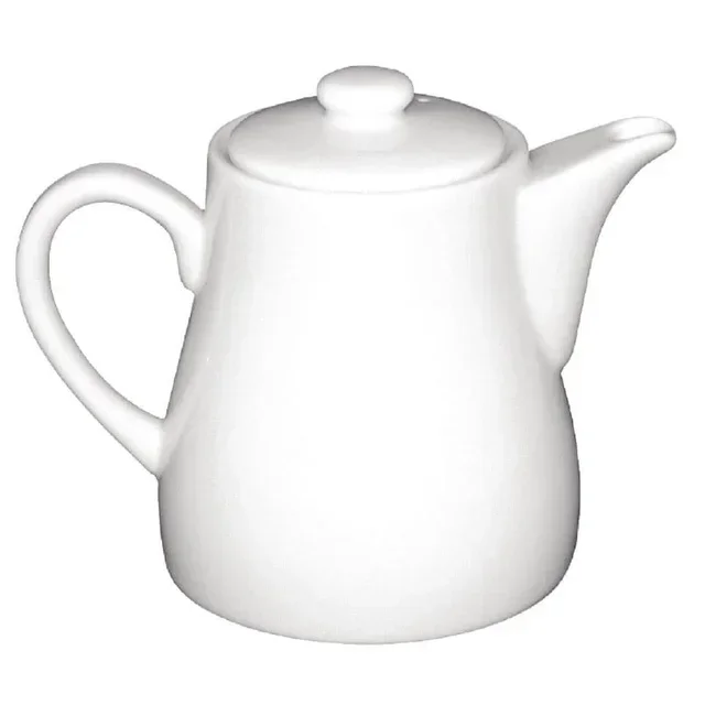 Weiße Porzellan-Teekanne 480 ml - Kollektion Whiteware
