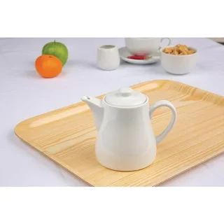 Chaleira Branca de Porcelana 480 ml - Coleção Whiteware