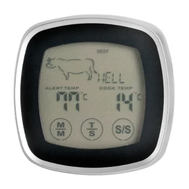 Digital Cooking Thermometer with Probe 17 cm - Instant Touch Reading