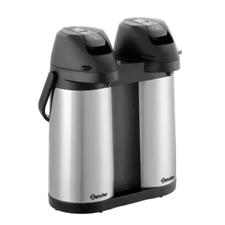Thermos with Pump - Double Reservoir 2 x 1.9 L