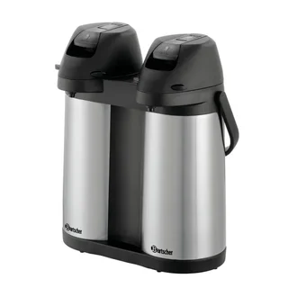 Thermos with Pump - Double Reservoir 2 x 1.9 L