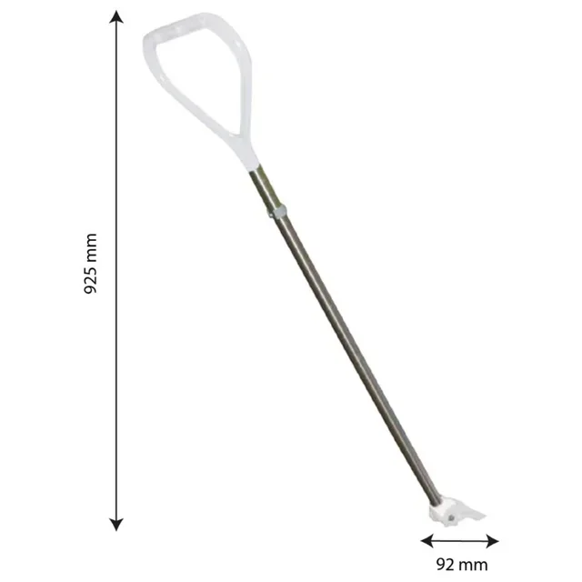 Timón Desmontable para Carro de 4, 5 o 6 Ruedas - Base Rodante