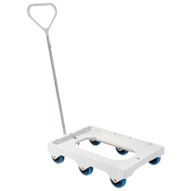 Timón Desmontable para Carro de 4, 5 o 6 Ruedas - Base Rodante