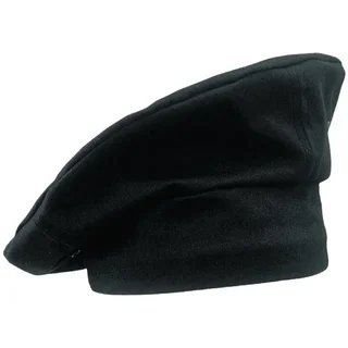Toque de Cuisine Noire - Bonnet Professionnel pour Chef