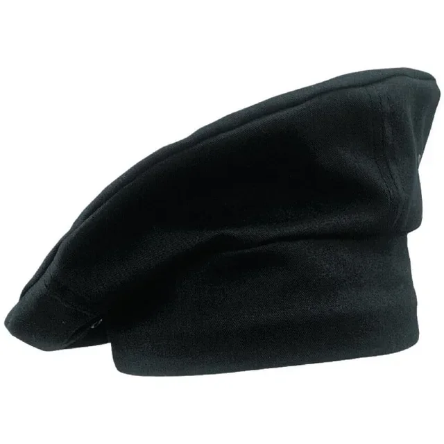 Chef Hat Black - Professional Kitchen Hat