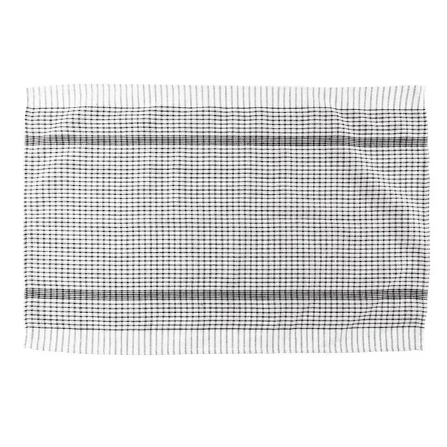 Strofinaccio da Cucina Nero in Policotone - Confezione da 10 Pezzi