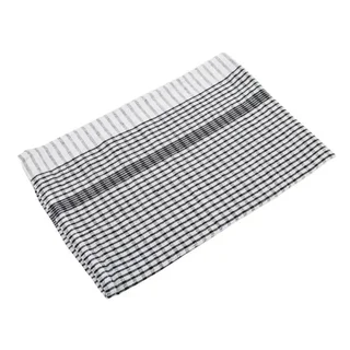 Strofinaccio da Cucina Nero in Policotone - Confezione da 10 Pezzi