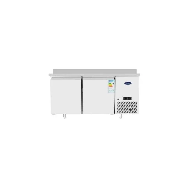 Central Stainless Steel Pastry Cabinet - 2 Rear Doors